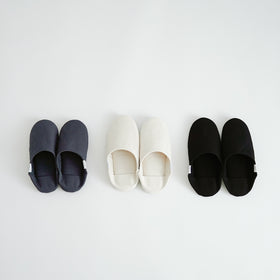 ABE HOME SHOES  帆布バブーシュ