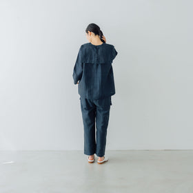 BUNON バックボタンセーラーブラウス