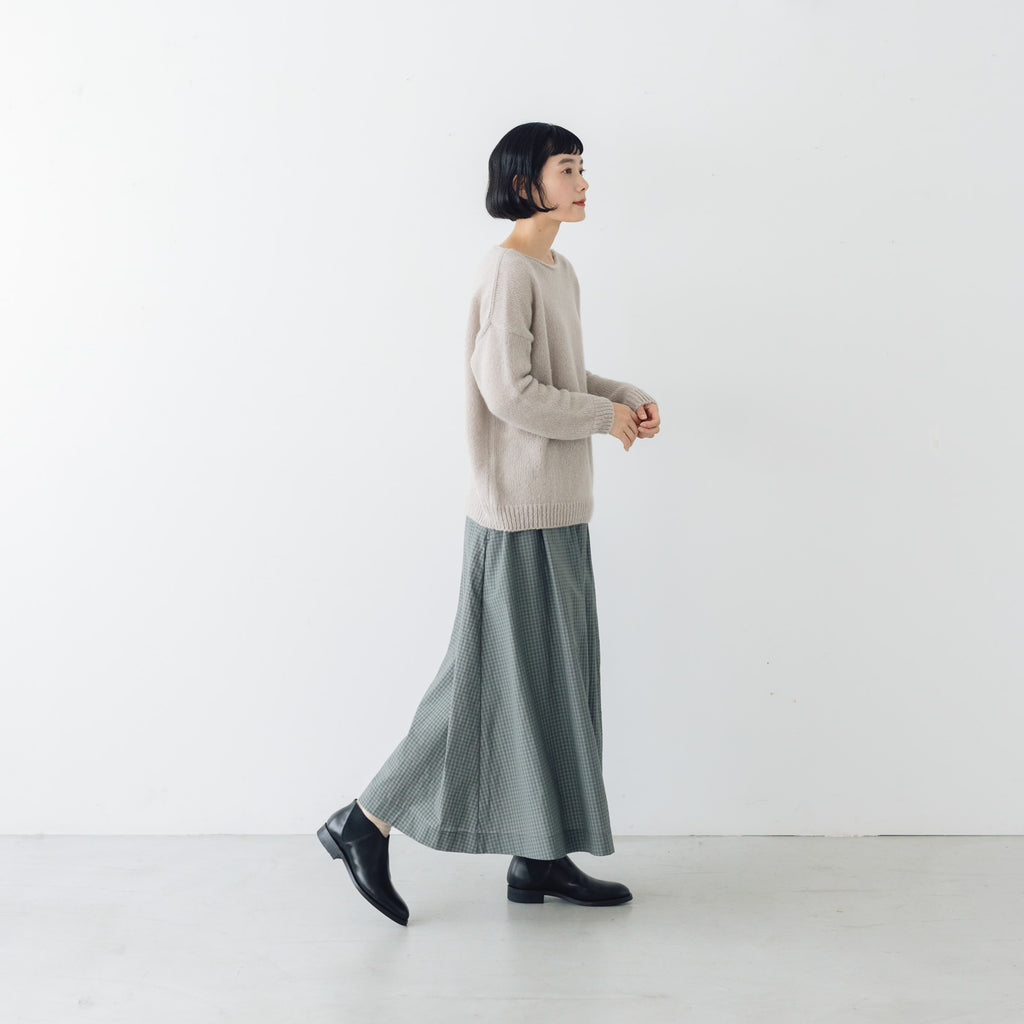 evam eva   モヘアリリープルオーバー