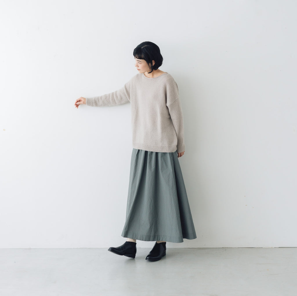 evam eva   モヘアリリープルオーバー