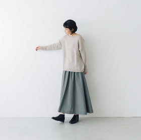 evam eva   モヘアリリープルオーバー