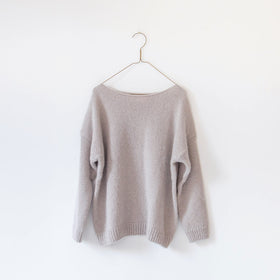 evam eva   モヘアリリープルオーバー