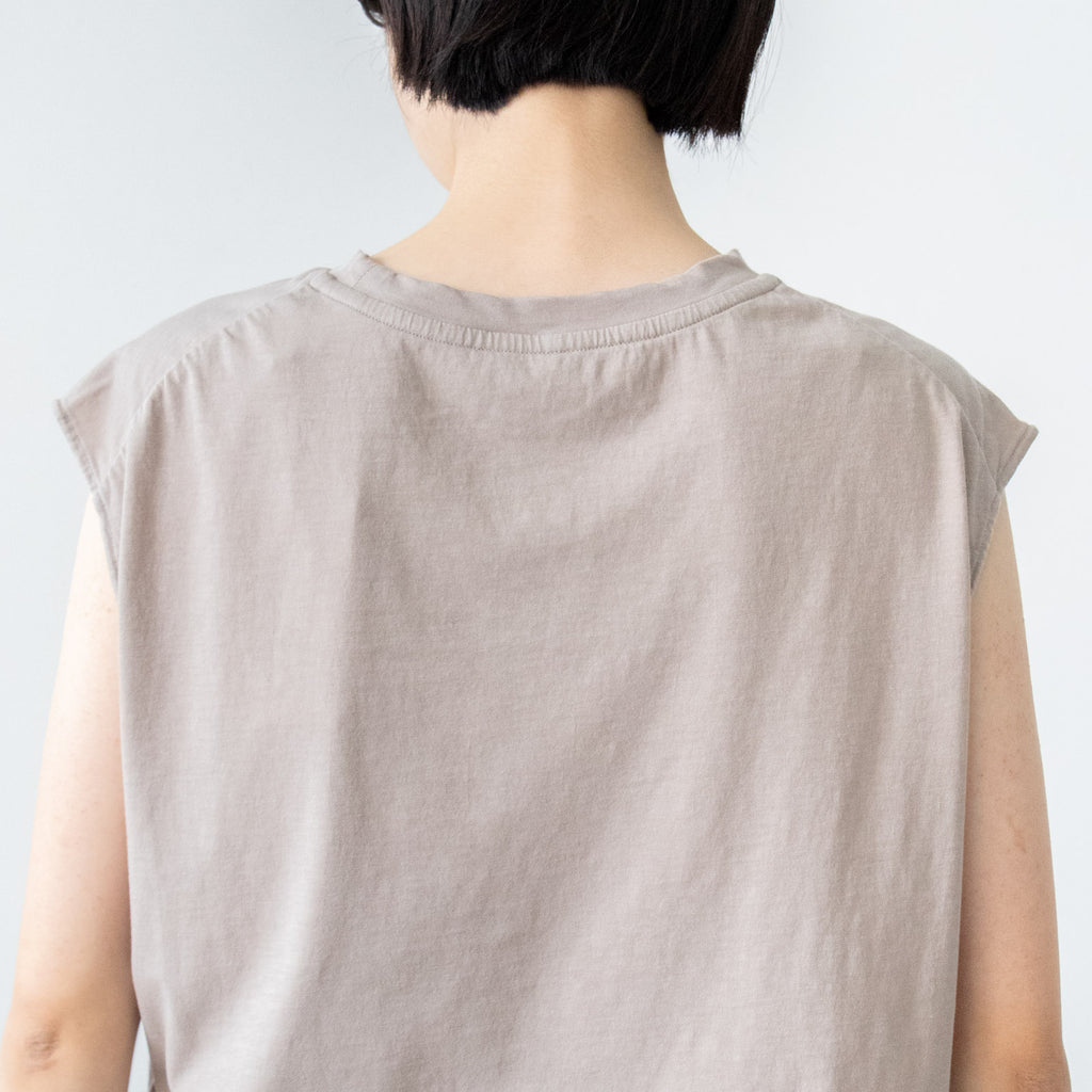 evam eva カットソー スリーブレス