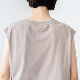 evam eva カットソー スリーブレス
