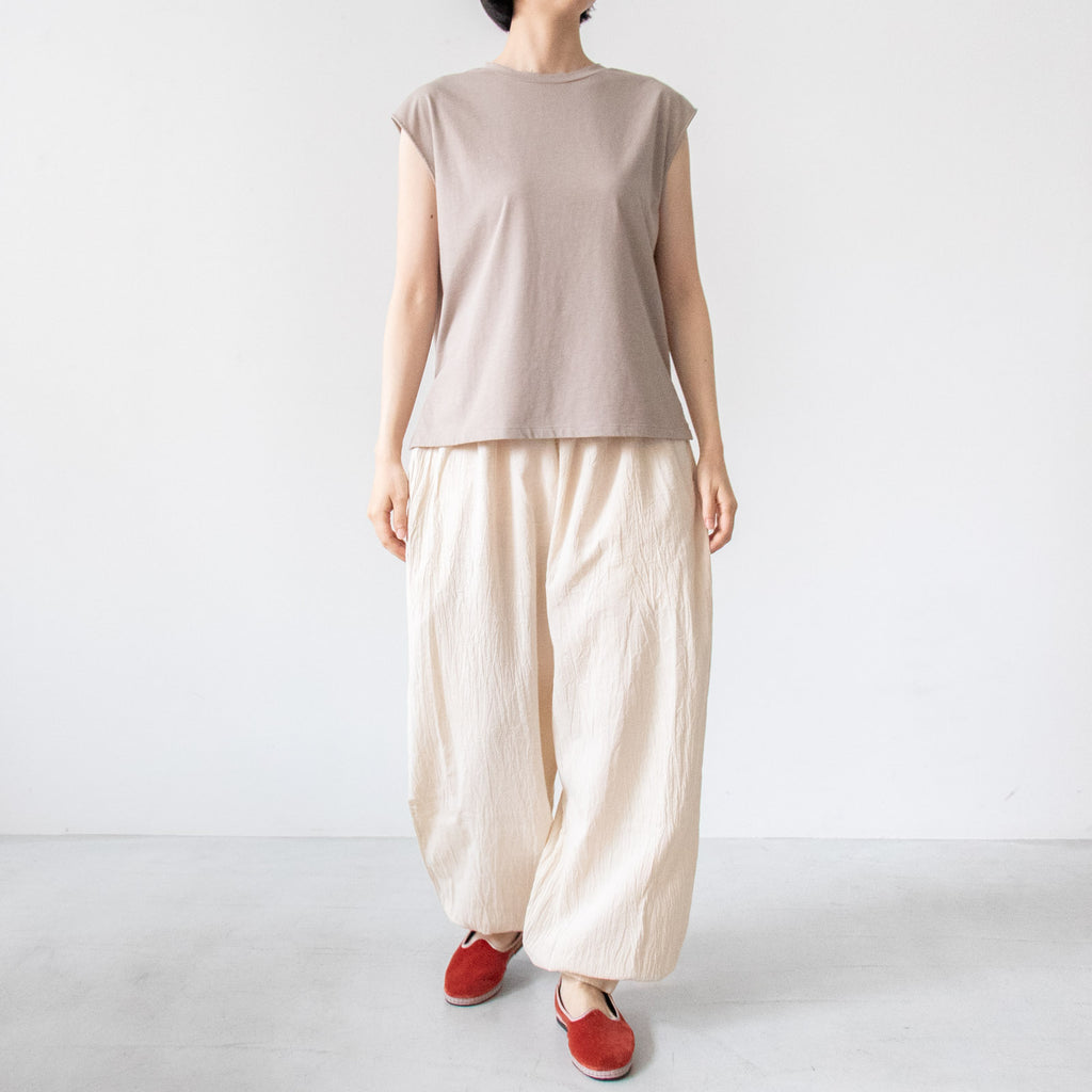 evam eva カットソー スリーブレス