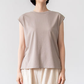 evam eva カットソー スリーブレス