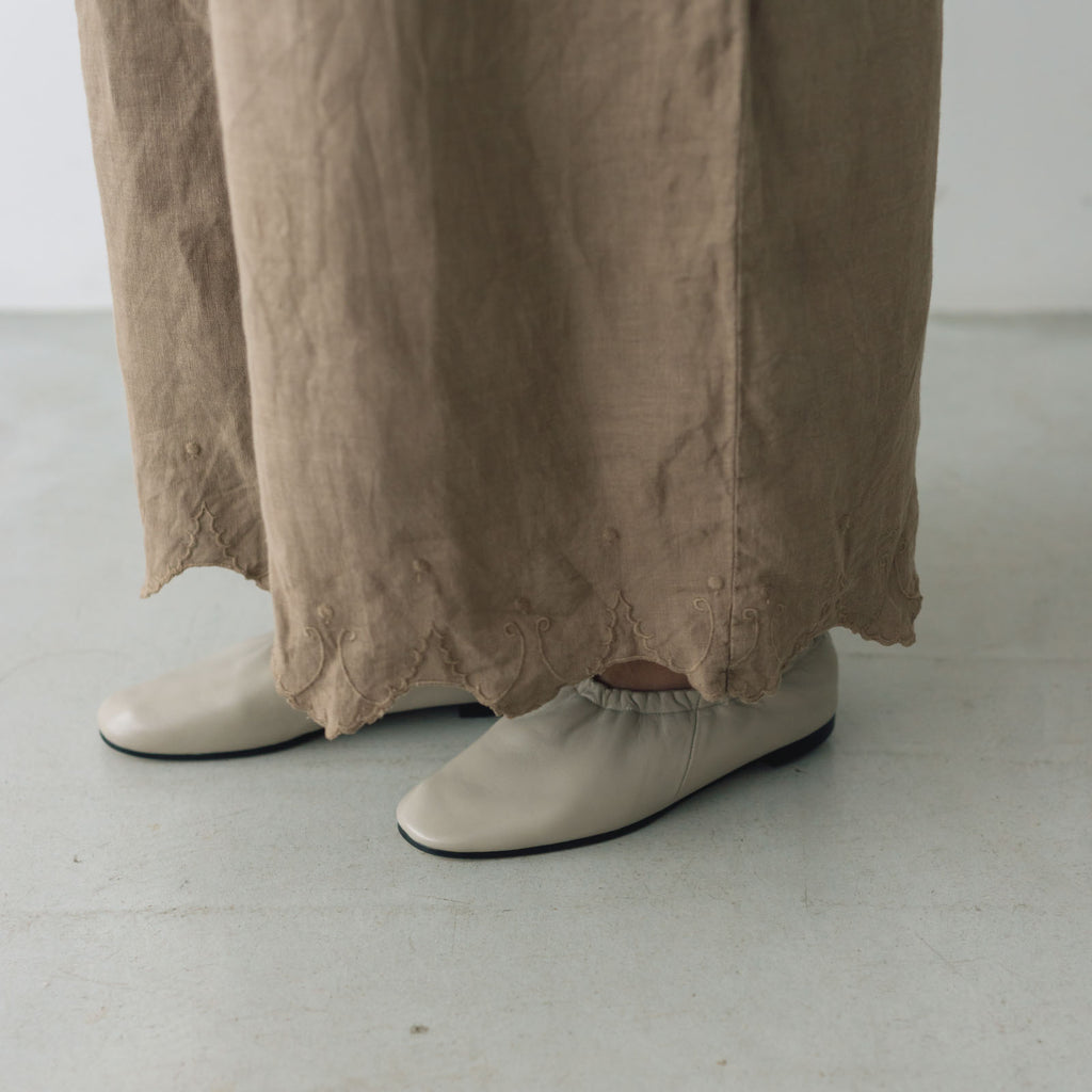 【SALE】 Gauze# スカラップレース トラバイユ サロペット