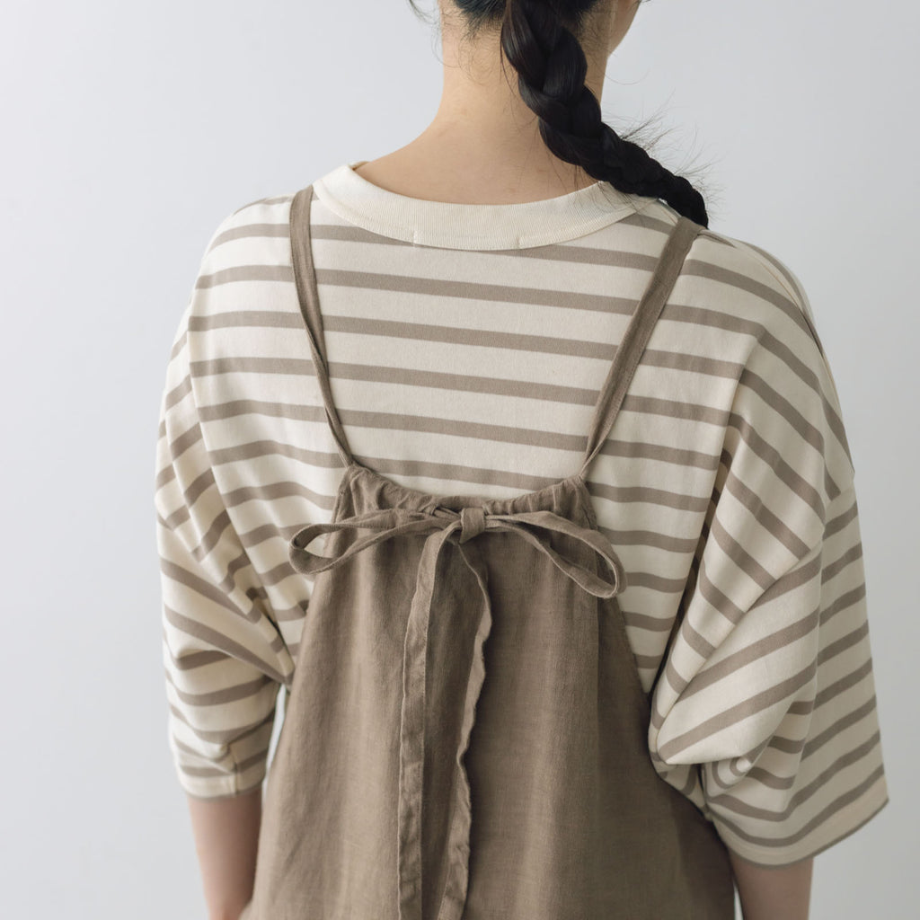 【SALE】 Gauze# スカラップレース トラバイユ サロペット