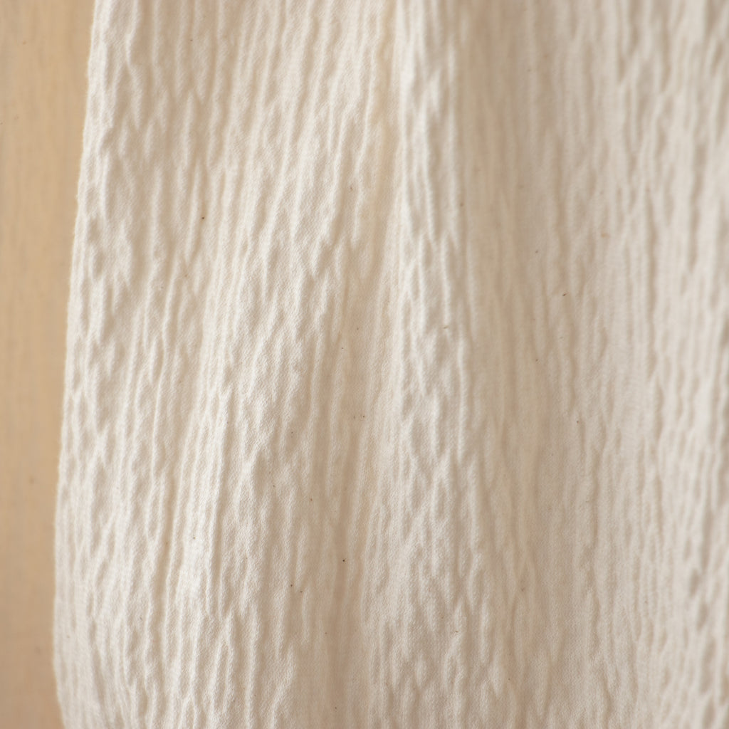 【SALE】 Gauze# オーバルブラウス