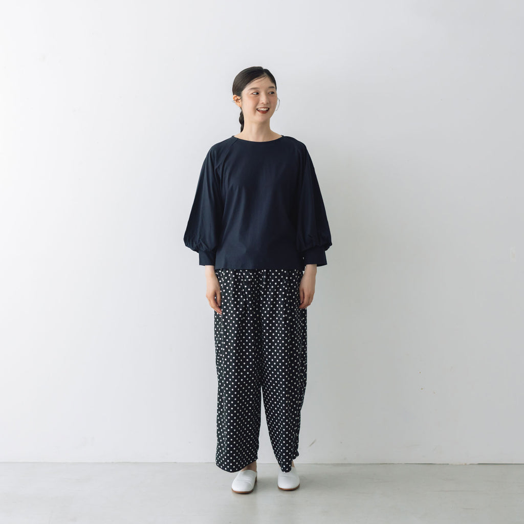 【SALE】 Gauze# スリーブキュリアスプルオーバー