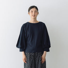 【SALE】 Gauze# スリーブキュリアスプルオーバー