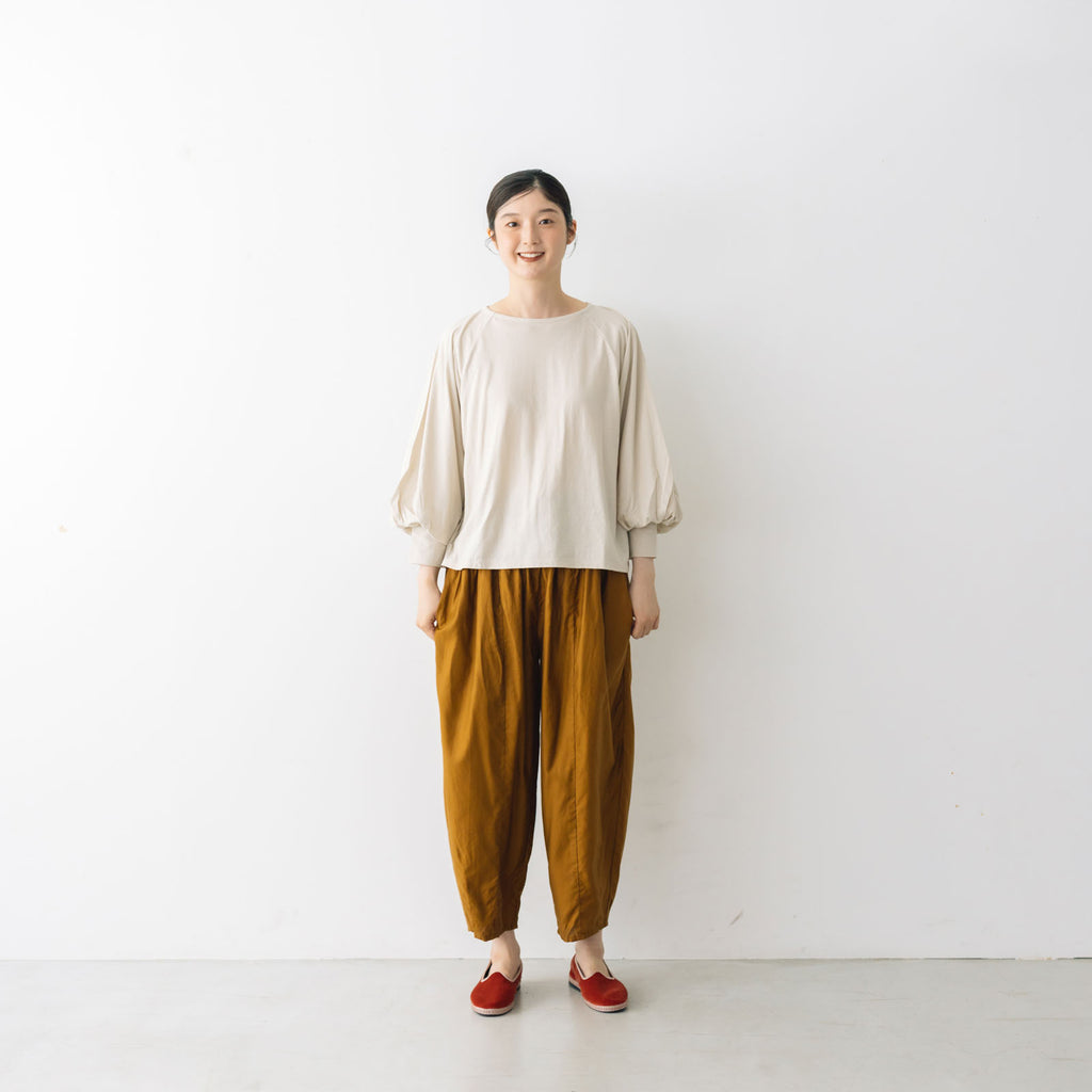 【SALE】 Gauze# スリーブキュリアスプルオーバー