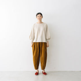 【SALE】 Gauze# スリーブキュリアスプルオーバー