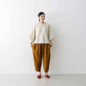 【SALE】 Gauze# スリーブキュリアスプルオーバー