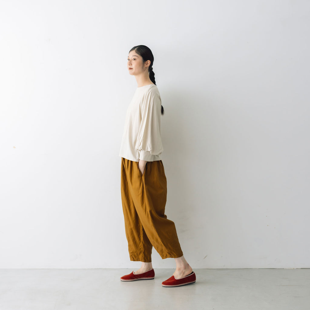 【SALE】 Gauze# スリーブキュリアスプルオーバー