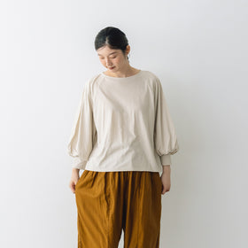 【SALE】 Gauze# スリーブキュリアスプルオーバー