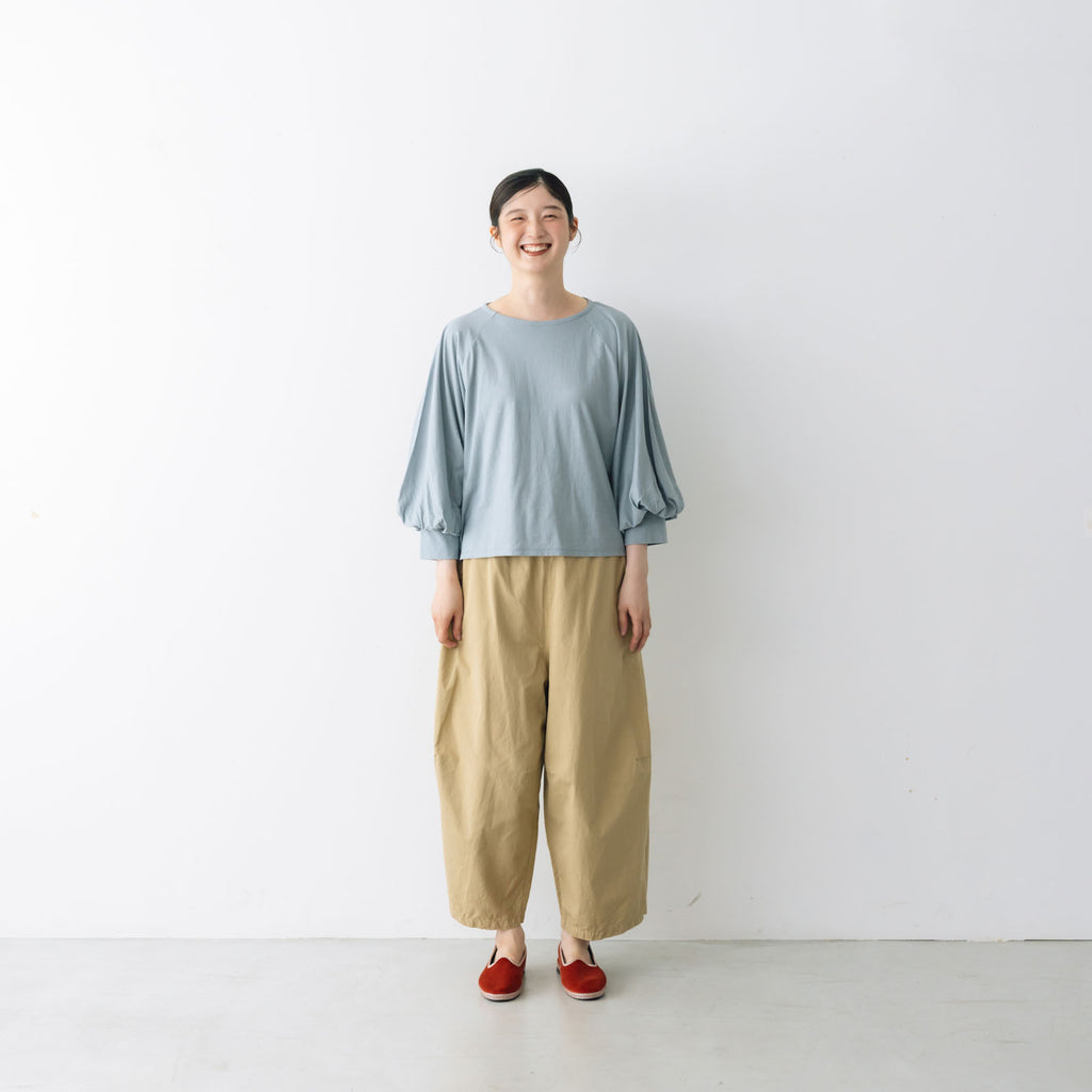 【SALE】 Gauze# スリーブキュリアスプルオーバー