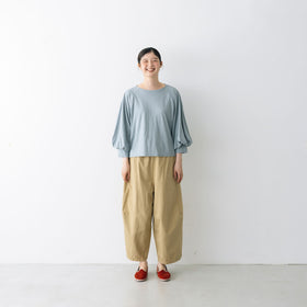 【SALE】 Gauze# スリーブキュリアスプルオーバー