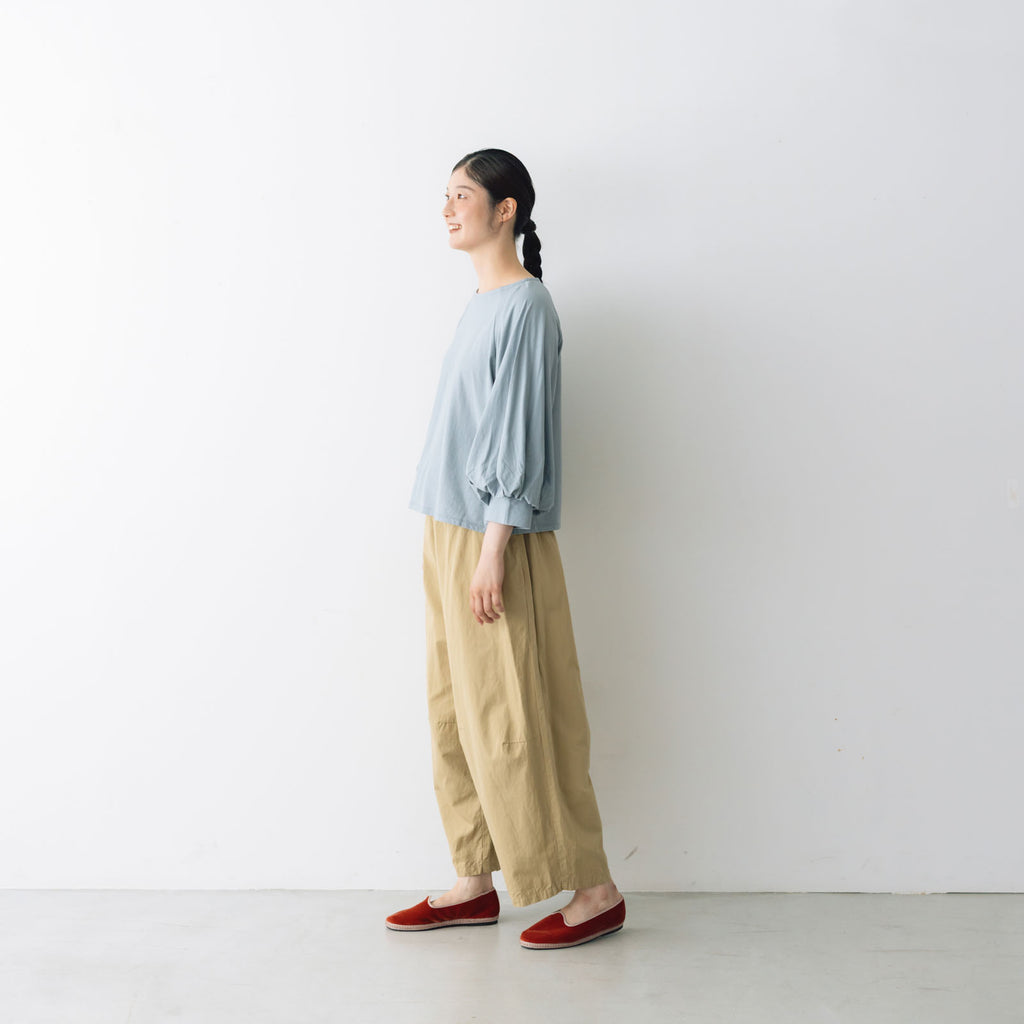 【SALE】 Gauze# スリーブキュリアスプルオーバー