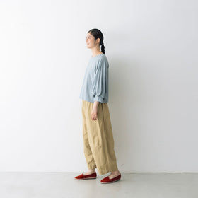 【SALE】 Gauze# スリーブキュリアスプルオーバー