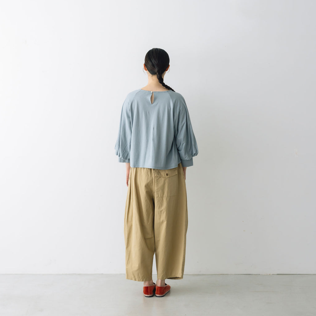 【SALE】 Gauze# スリーブキュリアスプルオーバー