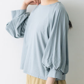 【SALE】 Gauze# スリーブキュリアスプルオーバー