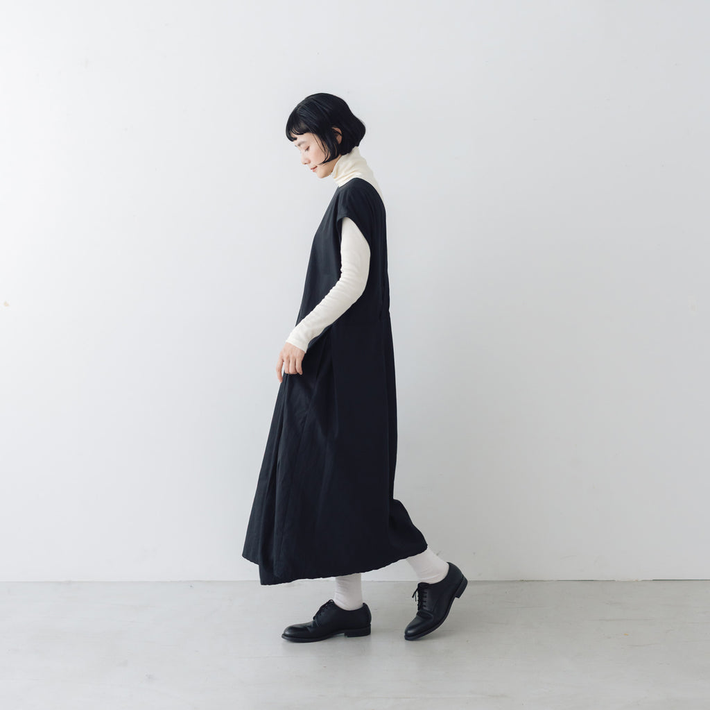 Gauze# ボックスタック ノースリーブワンピース