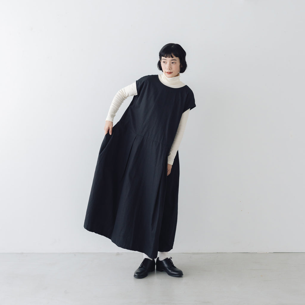 Gauze# ボックスタック ノースリーブワンピース
