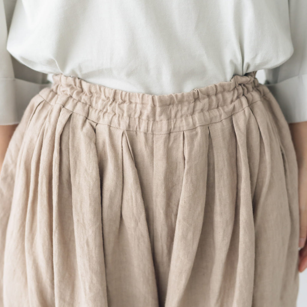 Gauze# リネン アメリ パンツ