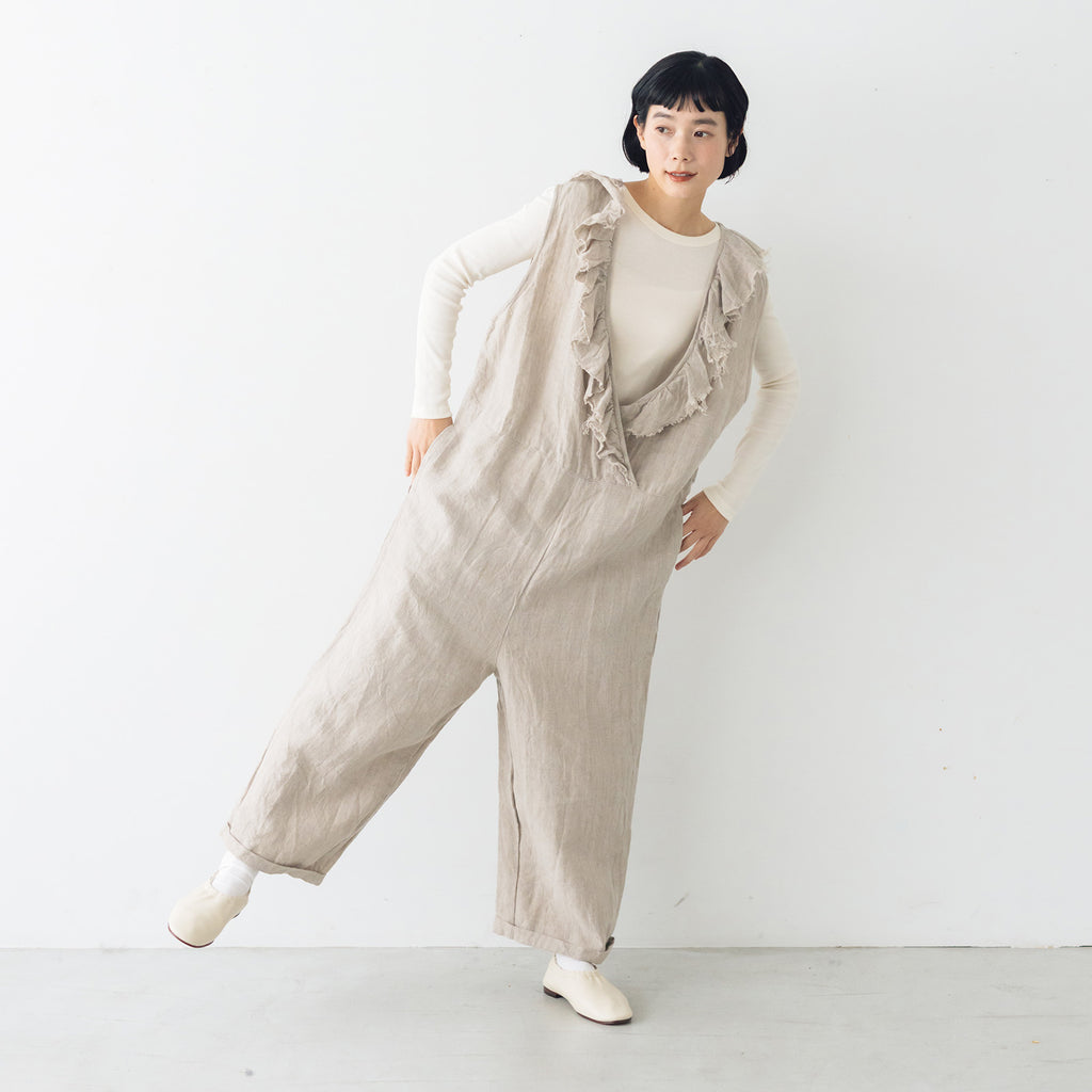 Gauze# アメリ フリルサロペット