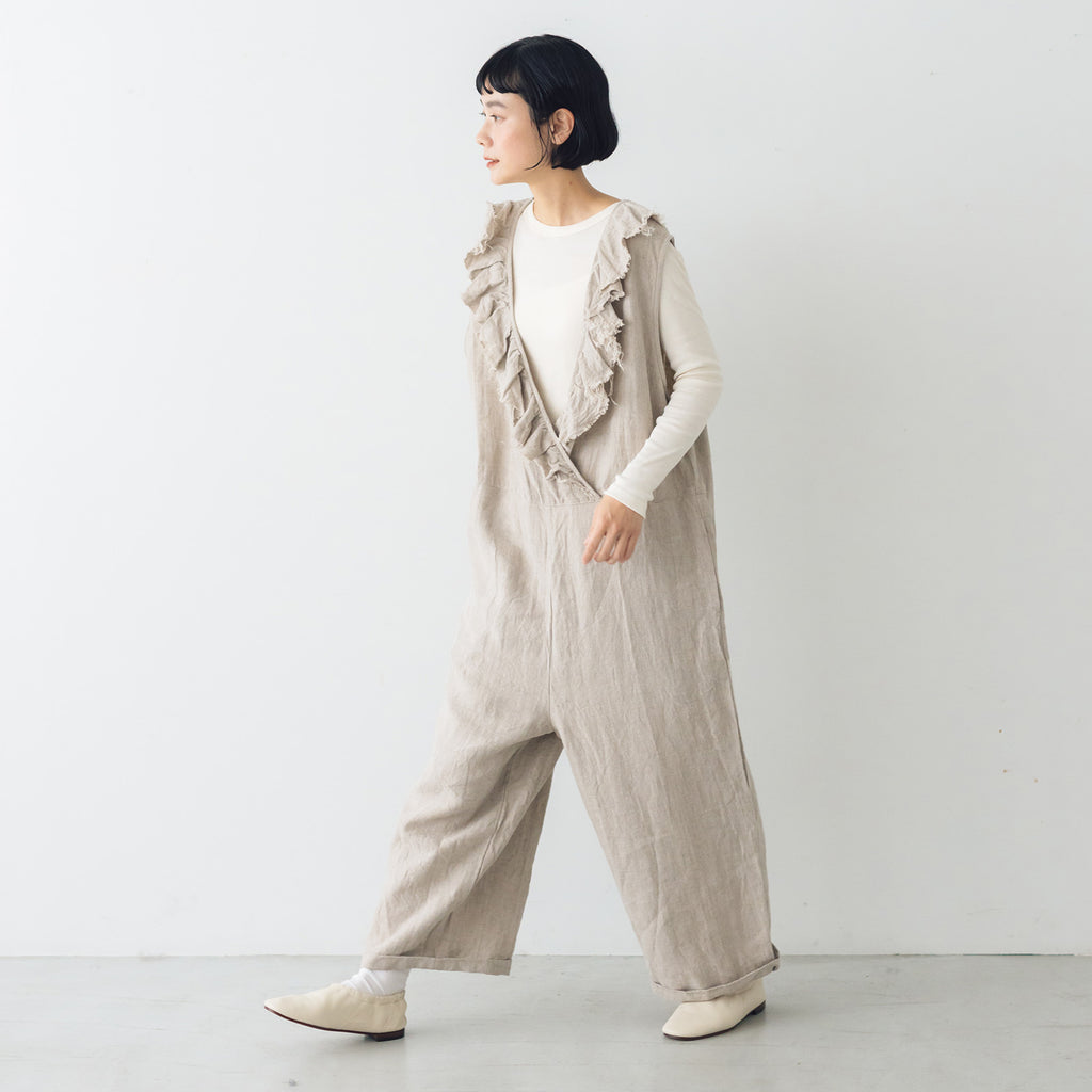Gauze# アメリ フリルサロペット
