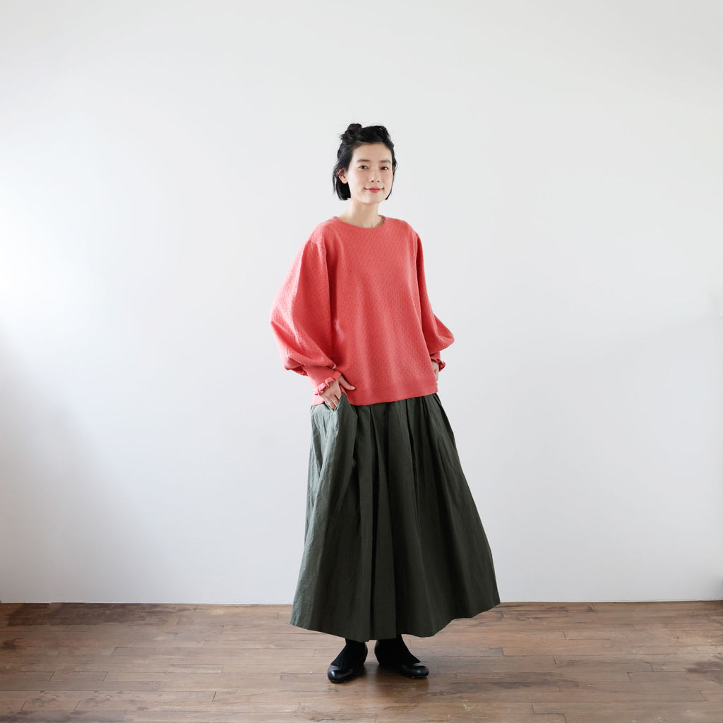 Gauze# クロシェットハーベスト ニットプルオーバー