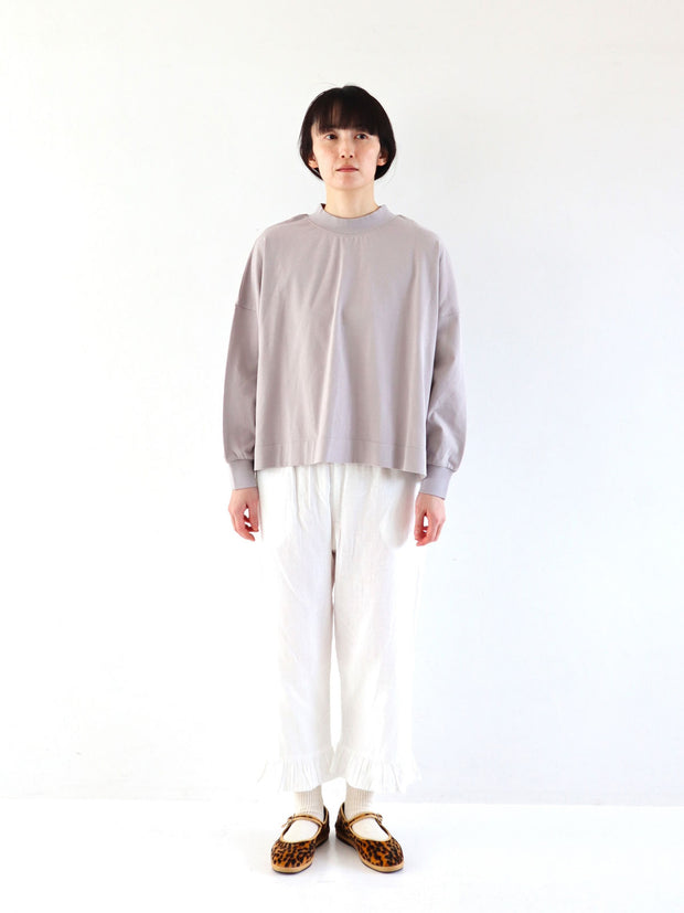pot and tea スクエア長袖カットソー［期間限定販売］