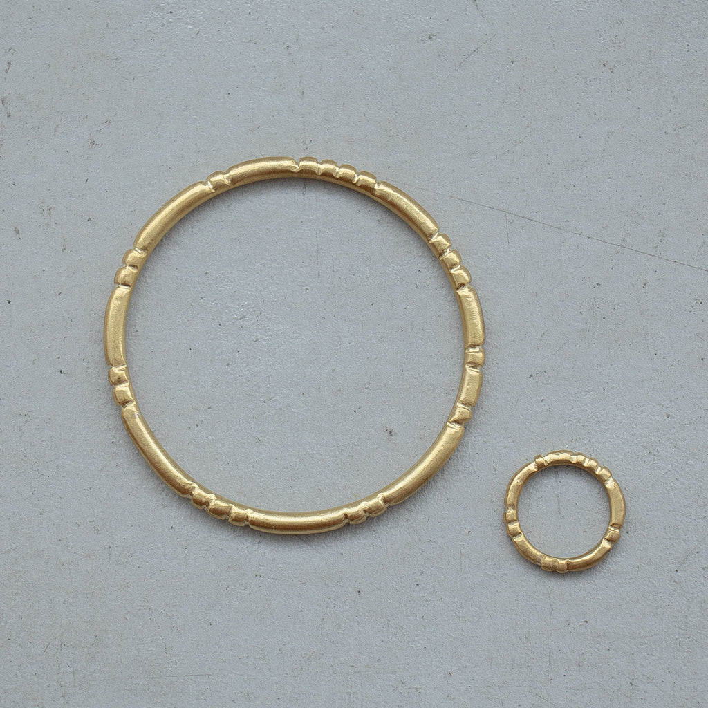 SURUME. Shave brass ring