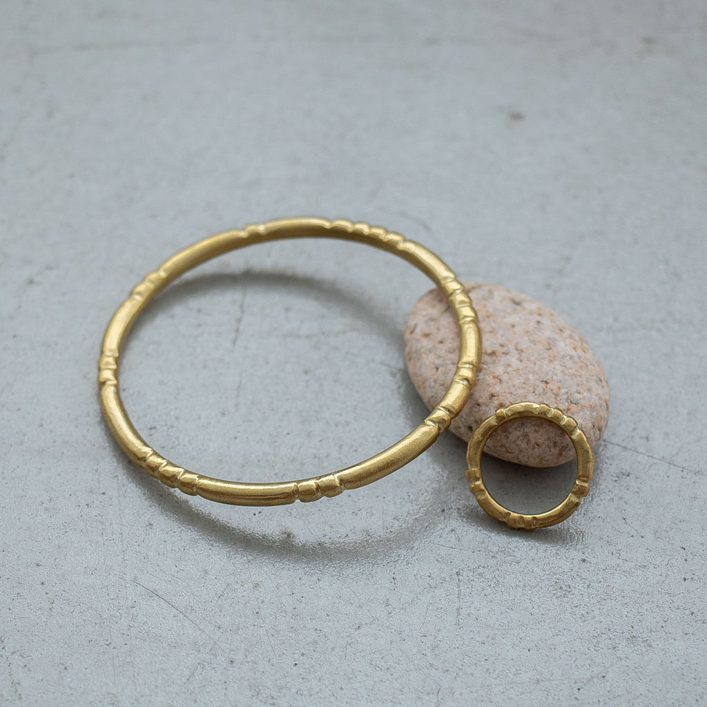 SURUME. Shave brass ring