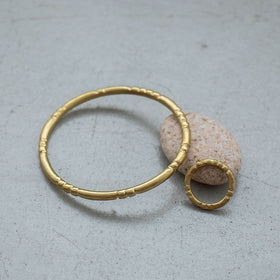 SURUME. Shave brass ring