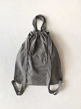 pot and tea オリジナルリュックサック mediumロゴ［期間限定販売］