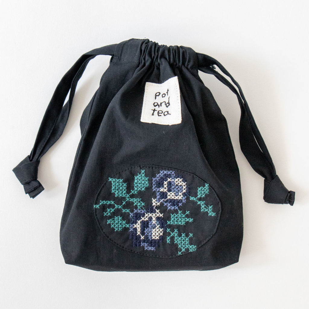 pot and tea クロスステッチミニポシェット［期間限定販売］