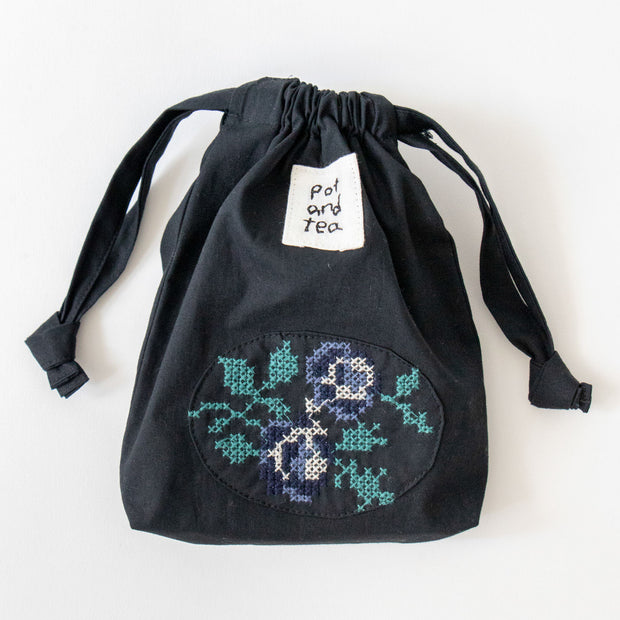 pot and tea クロスステッチミニポシェット［期間限定販売］