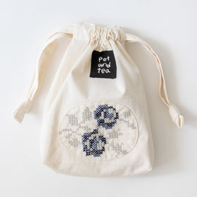 pot and tea クロスステッチミニポシェット［期間限定販売］