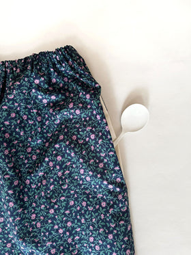 pot and tea NEW花柄裾フリルパンツ［期間限定販売］