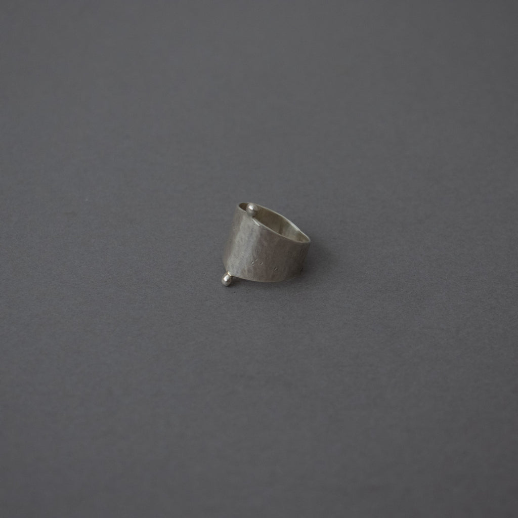 BRASSYARD リング swarm ブラス／シルバー［期間限定販売］
