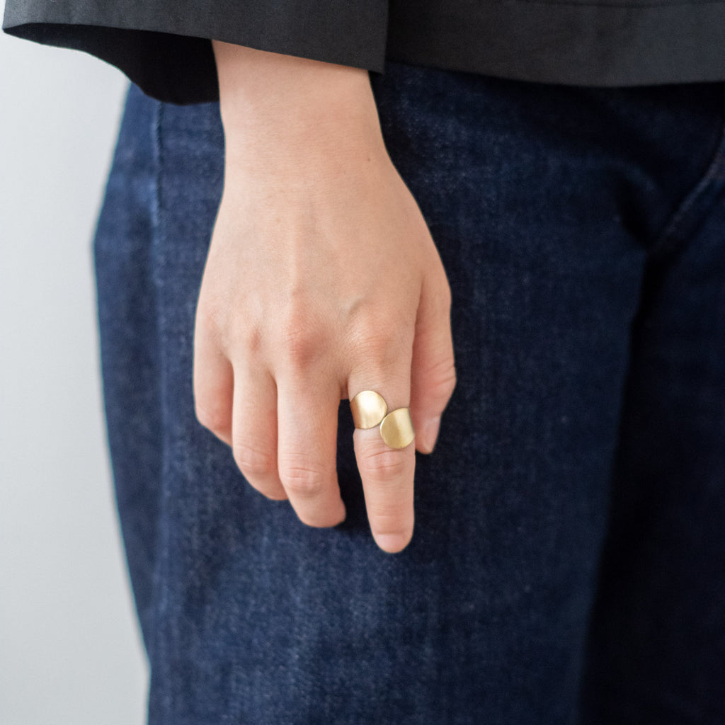 BRASSYARD リング petal ブラス［期間限定販売］