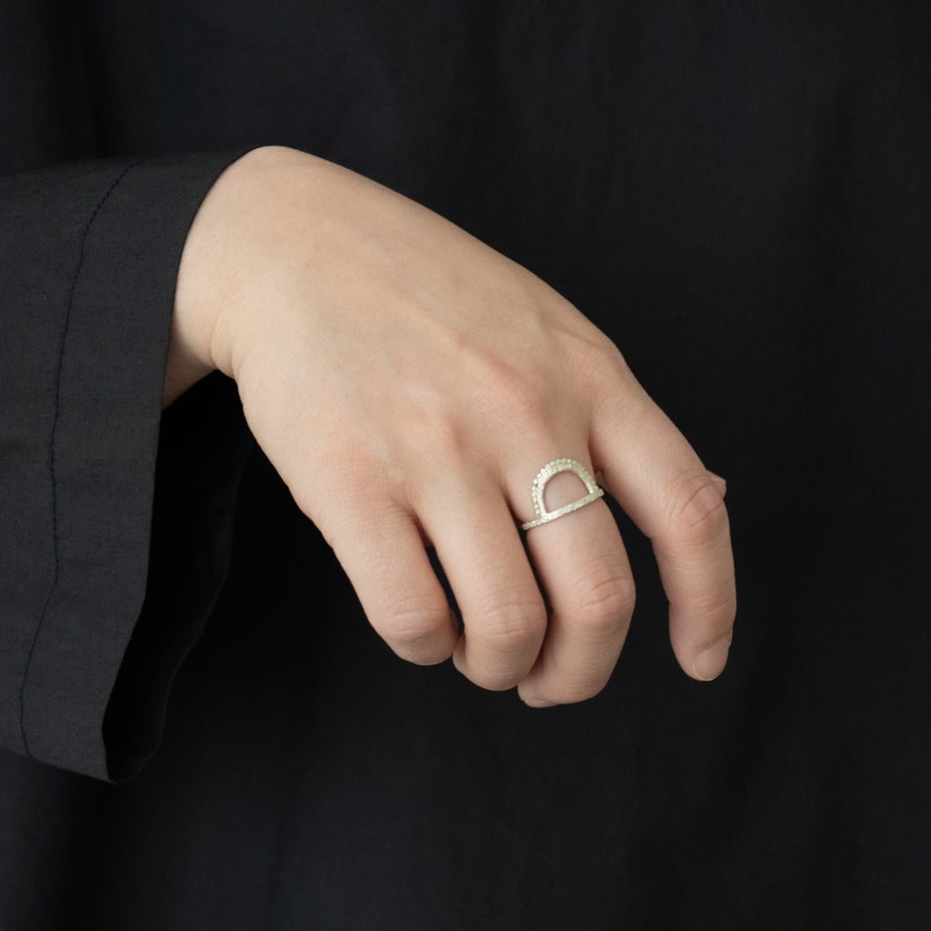 BRASSYARD リング caapa ブラス／シルバー［期間限定販売］