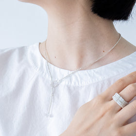 harishigoto 水晶vintage beads 首飾り short［期間限定販売］