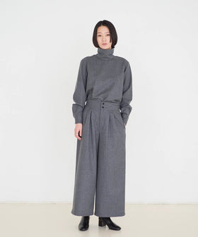 fruits of life ウールタックパンツ［期間限定販売］