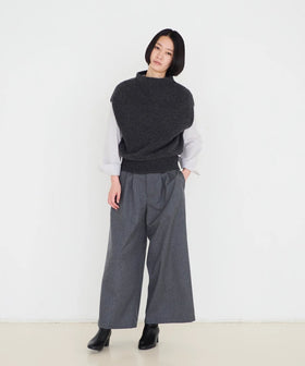 fruits of life ウールタックパンツ［期間限定販売］