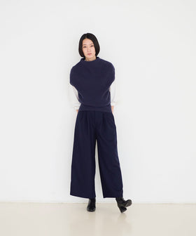 fruits of life ウールタックパンツ［期間限定販売］