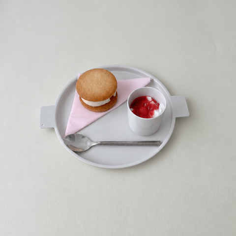 yumiko iihoshi porcelain カラード アルミトレー ラウンド