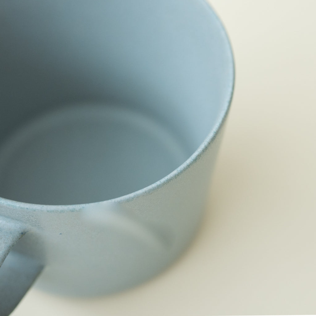 yumiko iihoshi porcelain unjour cup smoke blue